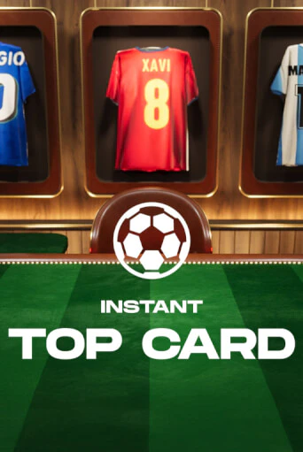 Instant Top Card poster in the LEON Casino lobby