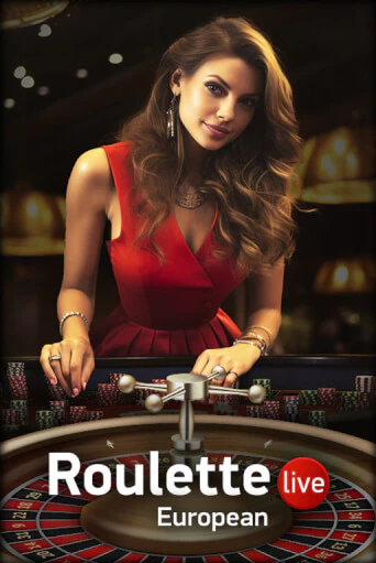 European Roulette Live poster in the LEON Casino lobby